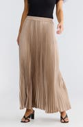 Brave+True Alias Pleated Maxi Skirt
