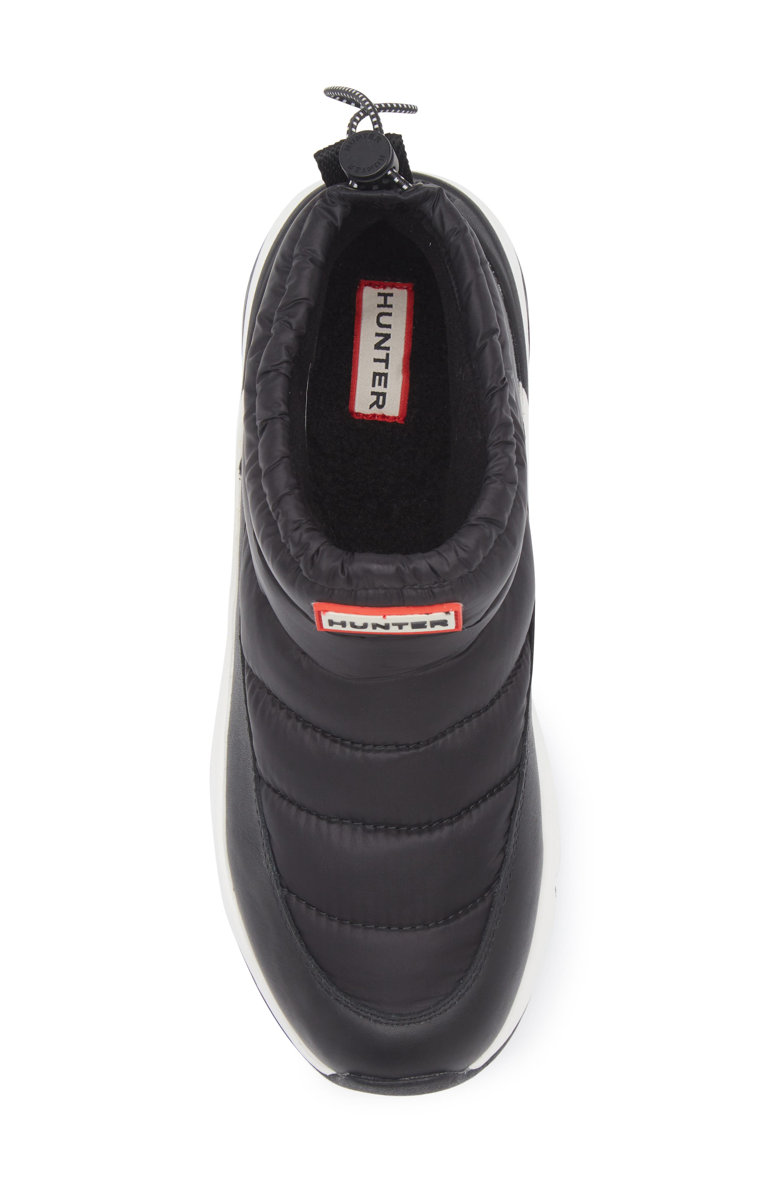 Hunter Anne Waterproof Snow Boot, Alternate, color, Black