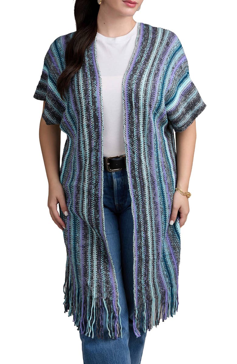 SAACHI Everyday Stripe Topper, Main, color, Multi