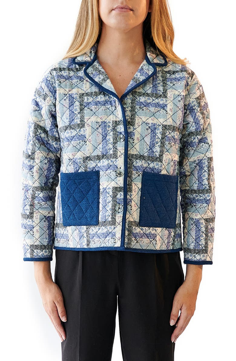 The Phluid Project Gender Inclusive Quilted Patchwork Jacket, Main, color, 
