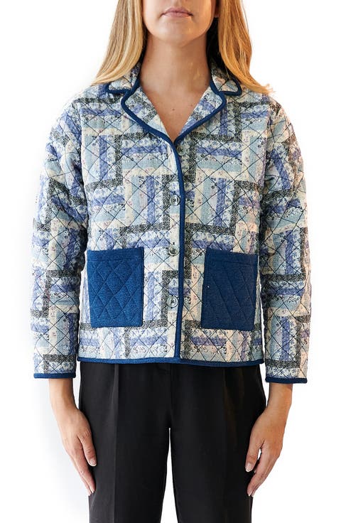 Gender Inclusive Quilted Patchwork Jacket