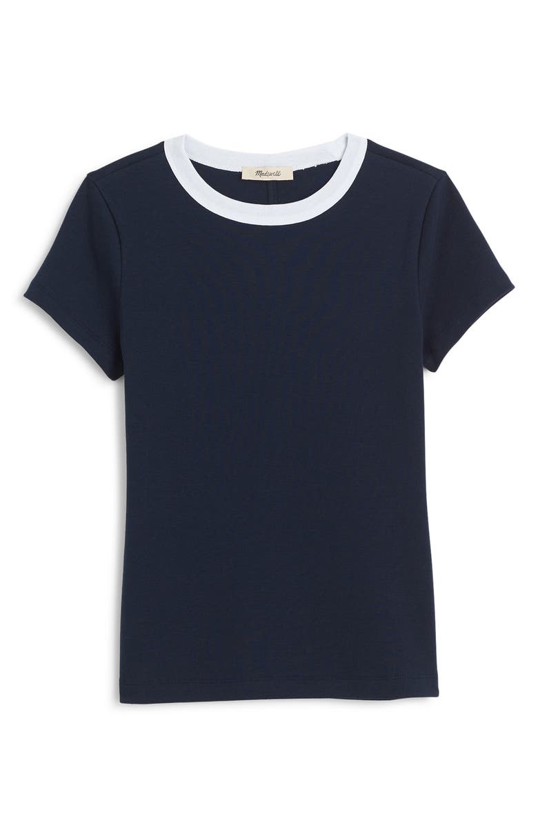 Madewell The '90s Crewneck T-Shirt, Alternate, color, Colorblock