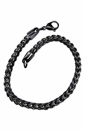 Adornia Men's Water Resistant Franco Chain Bracelet