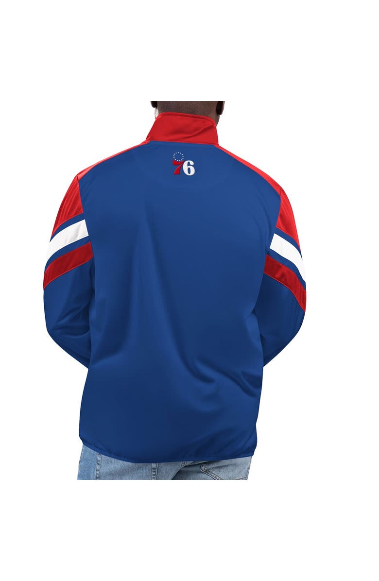 G-III SPORTS BY CARL BANKS Men's G-III Sports by Carl Banks Royal Philadelphia 76ers Game Ball Full-Zip Track Jacket, Alternate, color, Royal