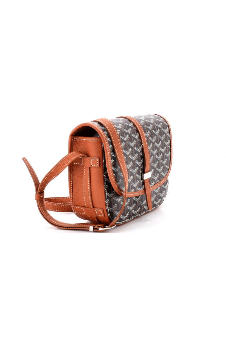 Pre-Owned Goyard Belvedere II Messenger Bag Coated Canvas PM, Alternate, color, Brown