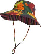 Lost Pattern FRIDA x LOST PATTERN "Frida's Garden" Cotton Reversible Sun Hat