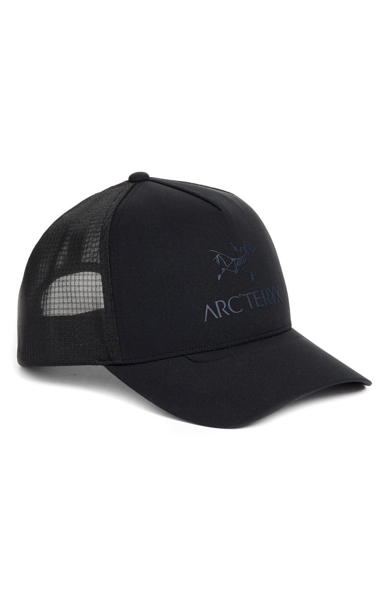 Arc'teryx Logo Trucker Hat, Main, color, 