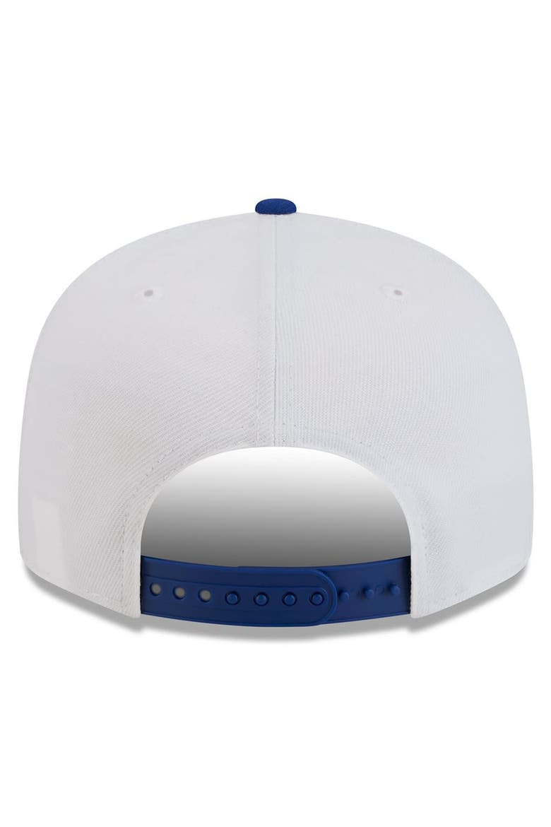 Men's New Era White/Blue Chase Elliott  9FIFTY Snapback Hat, Alternate, color, White