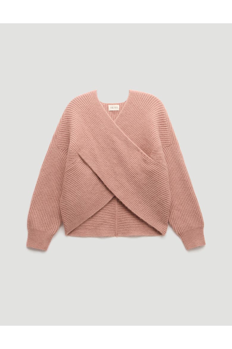 Betty Wool Blend Sweater, Alternate, color, Rosewood Pink