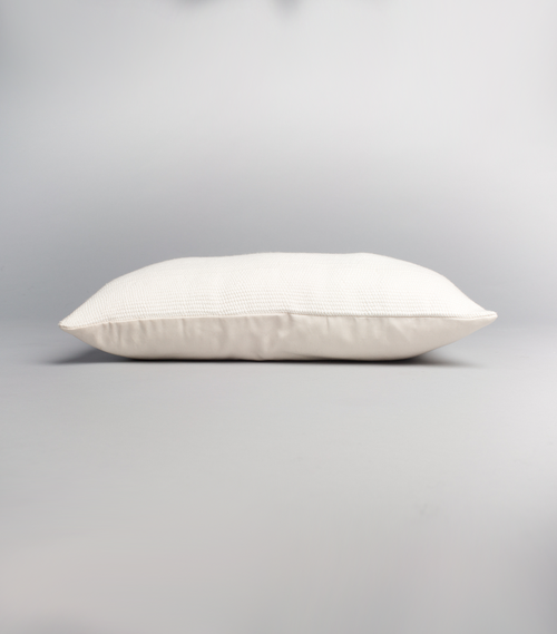 Voz Solid Lumbar Pillow In Ivory