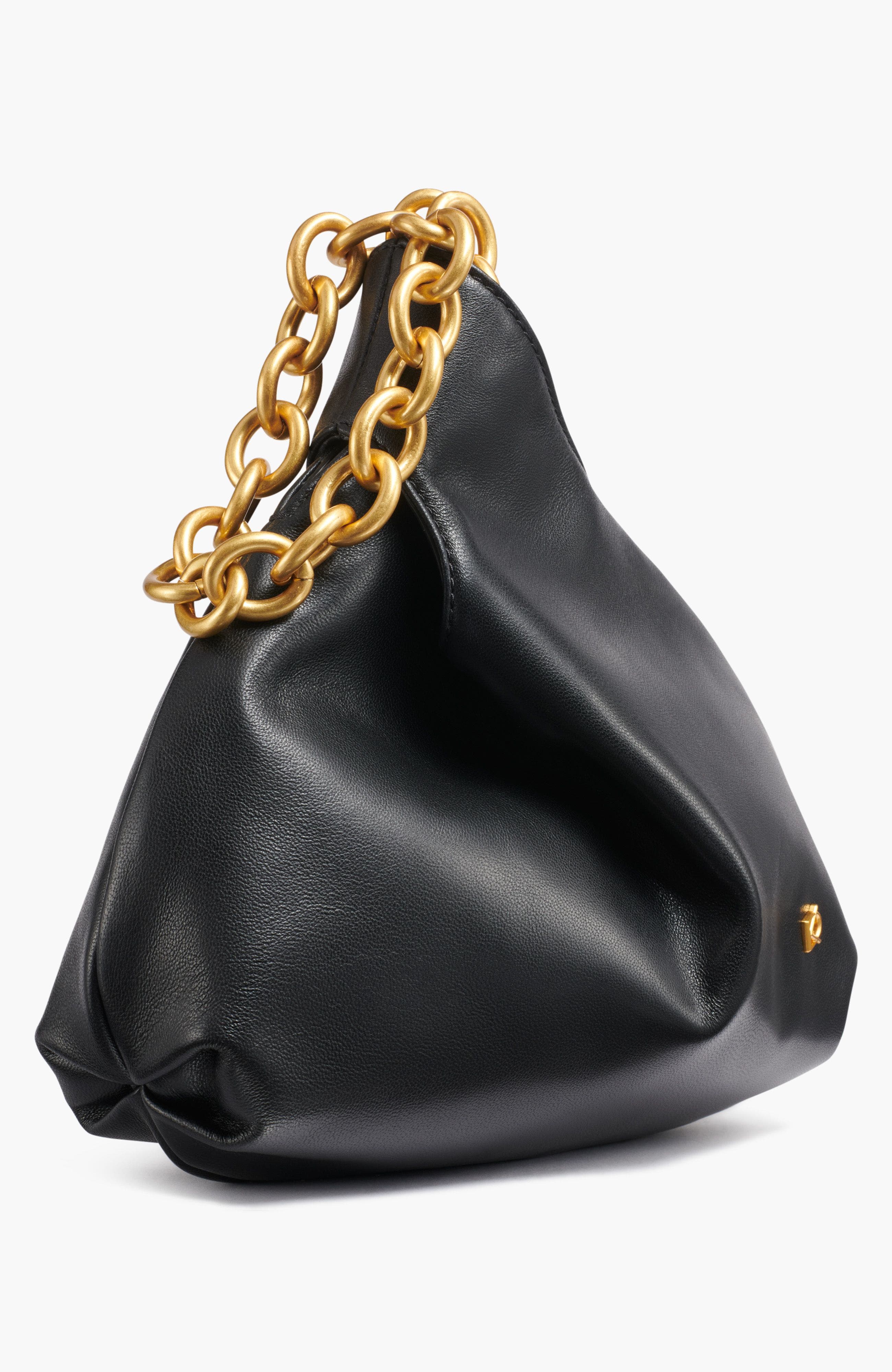 Lawrence Wristlet, Alternate, color, Black/Gold