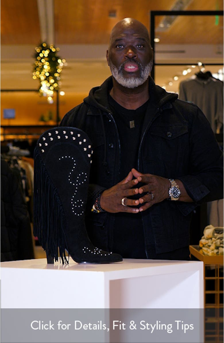 Rosera Pointed Toe Western Boot, sales video thumbnail