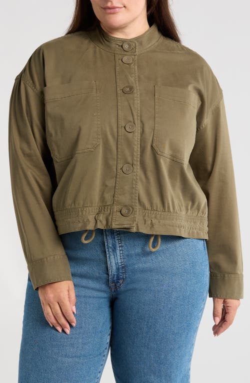 CASLON CASLON® BUTTON-UP UTILITY JACKET 