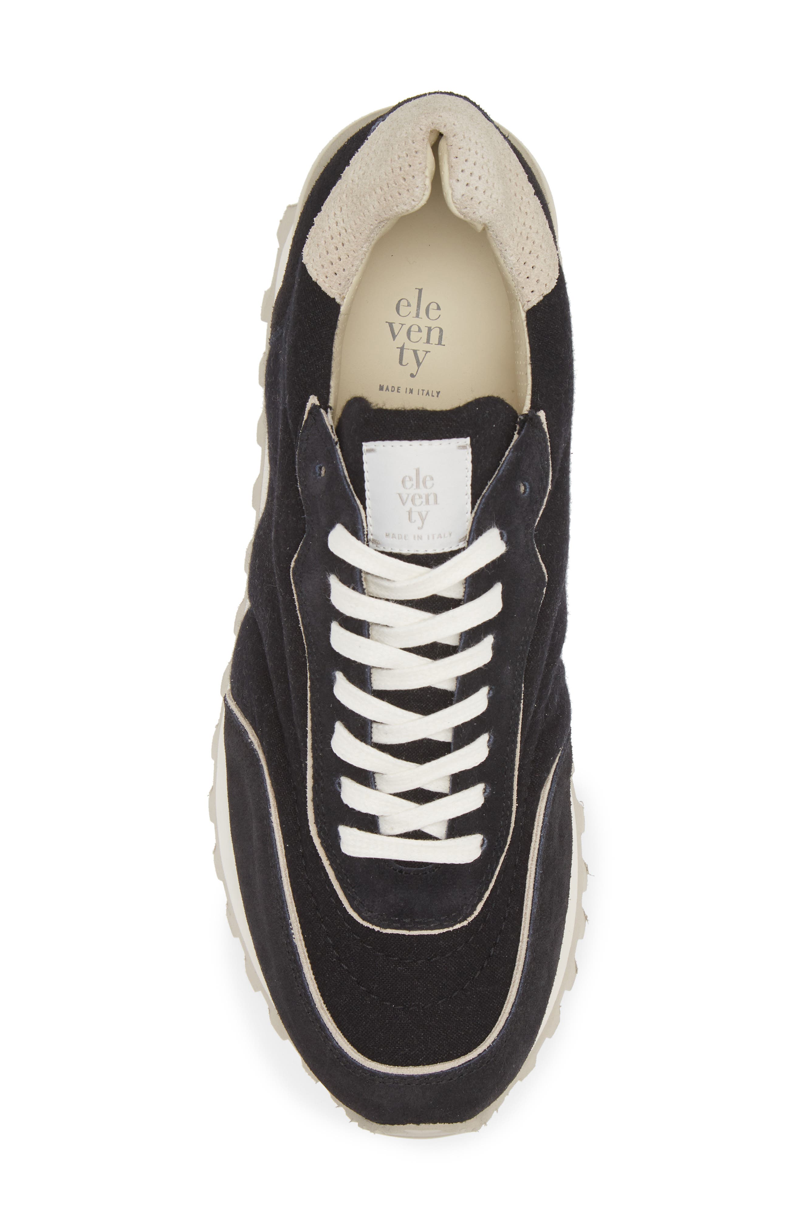 Eleventy Mixed Media Runner Sneaker, Alternate, color, 