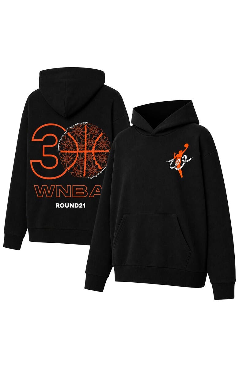 round21 Unisex round21 Black WNBA Thirty Grows On Hoodie, Main, color, Black