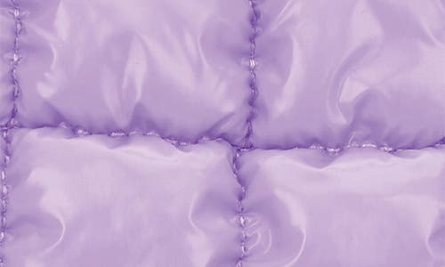 Iscream Shiny Puffer Nylon Belt Bag In Purple