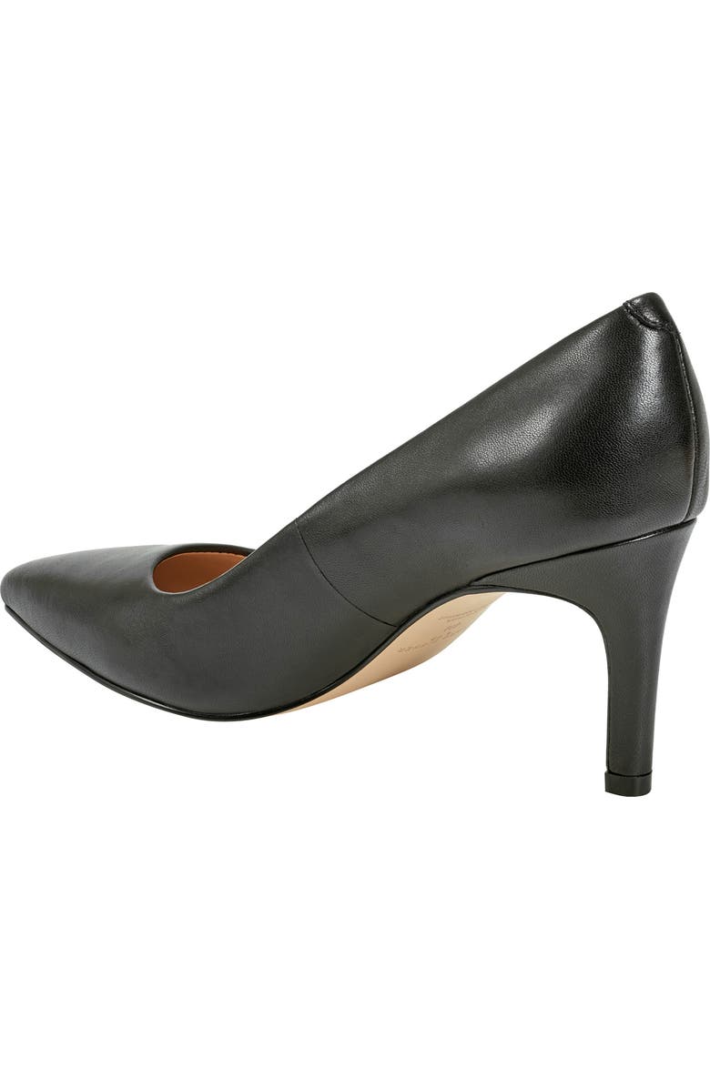 Marc Fisher LTD Genni Pointed Toe Pump, Alternate, color, Black Leather