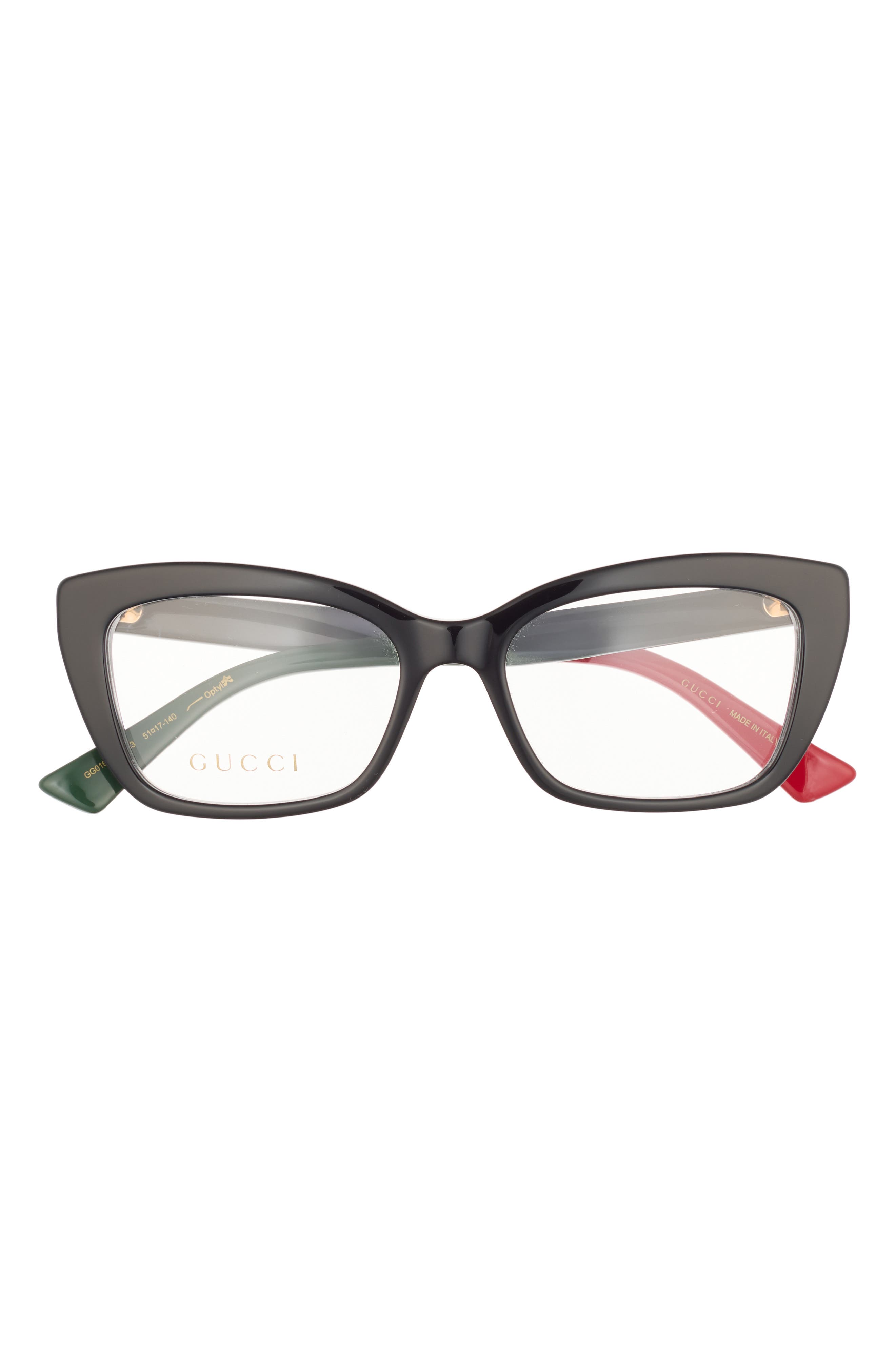 Gucci 51mm Cat Eye Optical Glasses