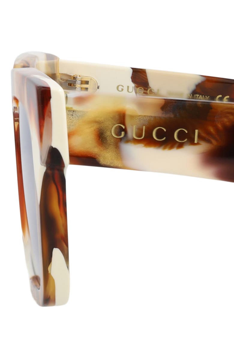 Gucci Novelty Sunglasses, Alternate, color, Havana Havana Blue