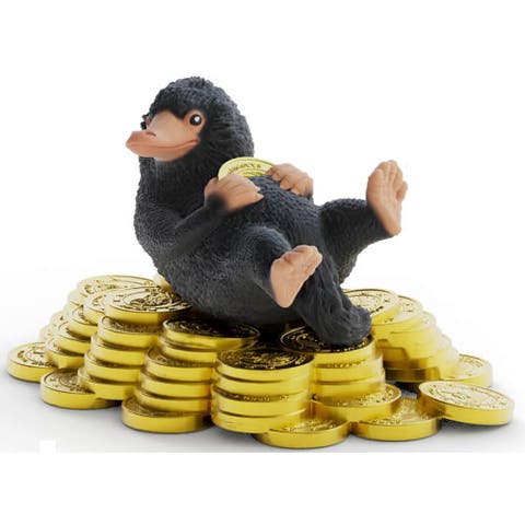 Wizarding World Niffler & Gold, Collectible Toy Figurine, Kids 6+