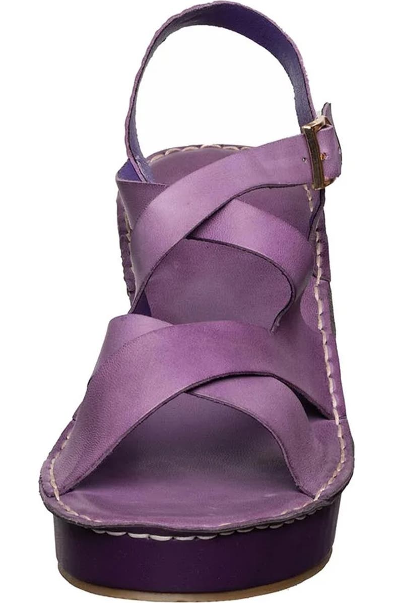 ANTELOPE Sari Platform Wedge Sandal, Alternate, color, Iris