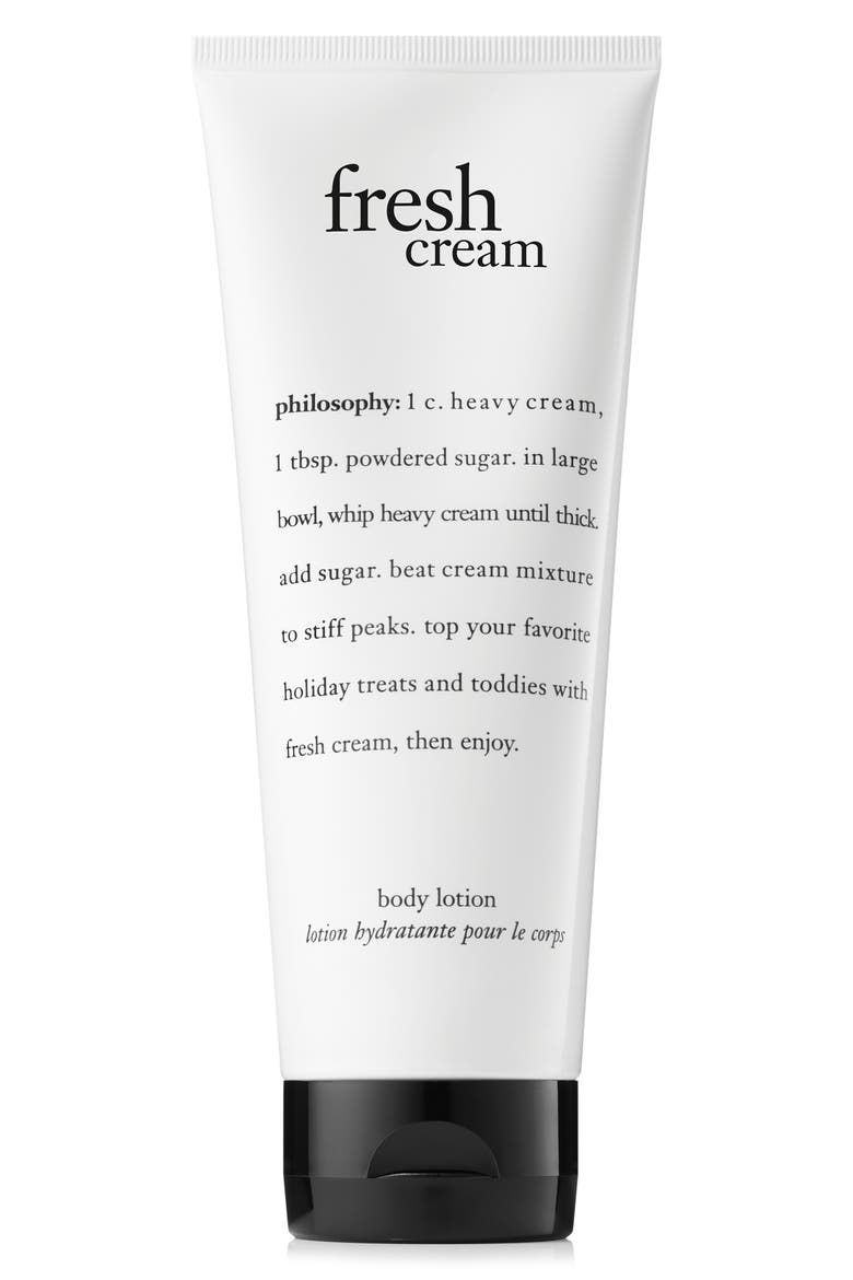 'fresh cream' lotion, Alternate, color, NO COLOR