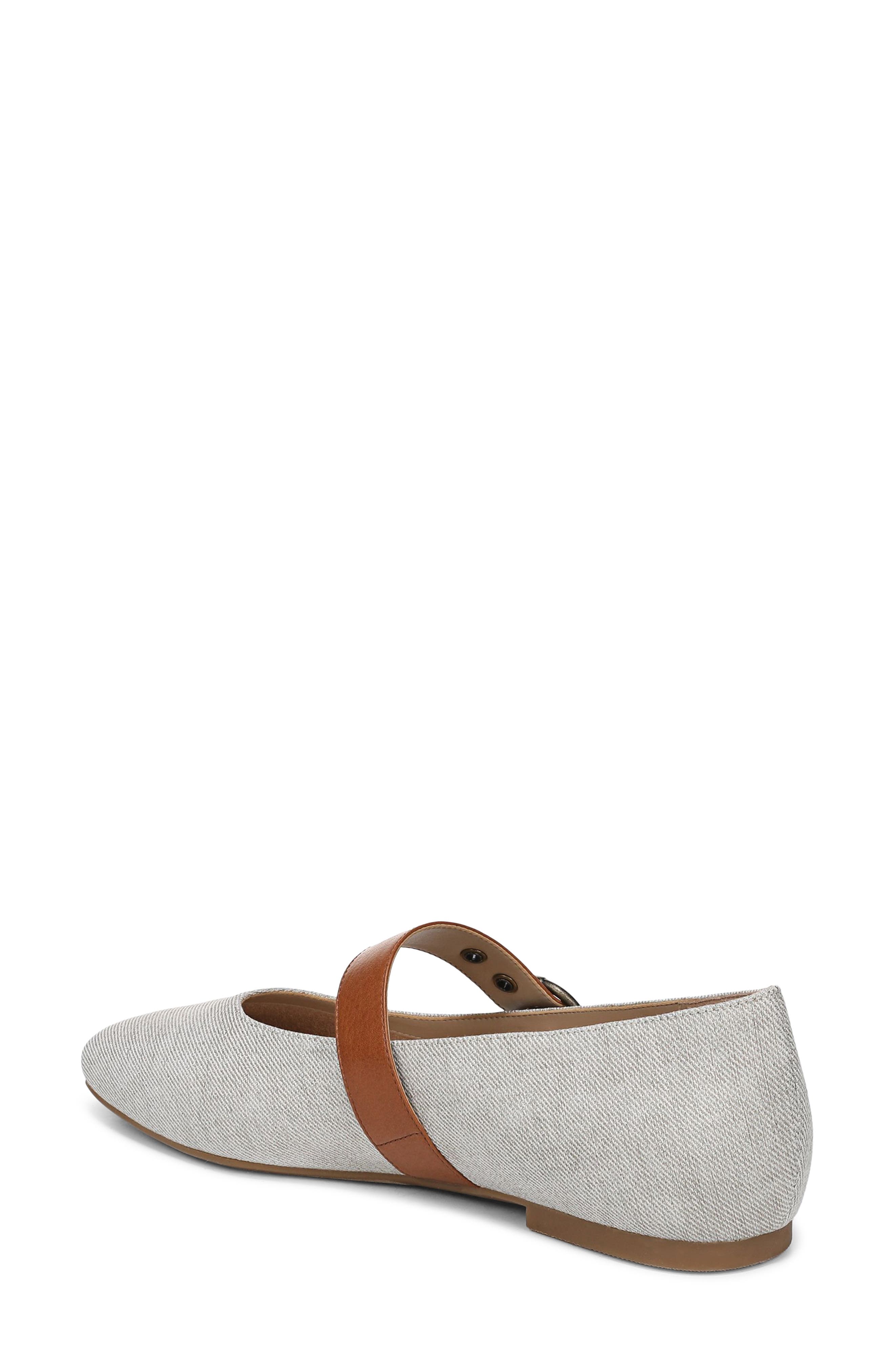Hattie Mary Jane Flat, Alternate, color, NATURAL/ GOLD