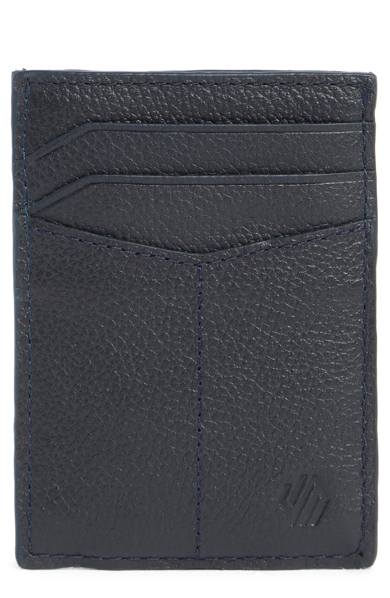Johnston & Murphy Pebbled Leather Cardholder Wallet