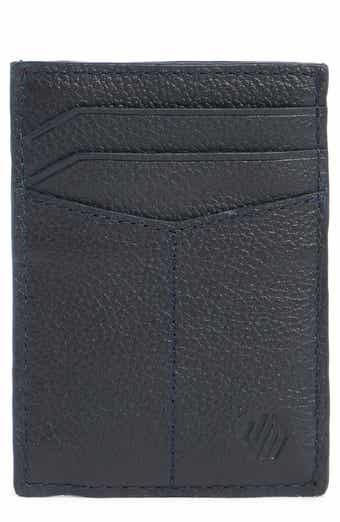 Johnston & Murphy Pebbled Leather Cardholder Wallet