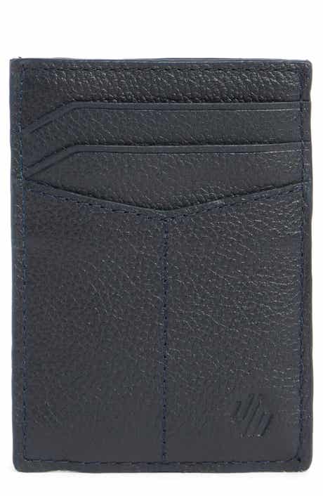 Johnston & Murphy Pebbled Leather Cardholder Wallet