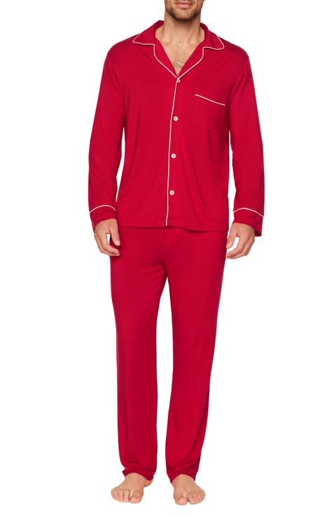 William Stretch Tencel® Modal Long Pajamas