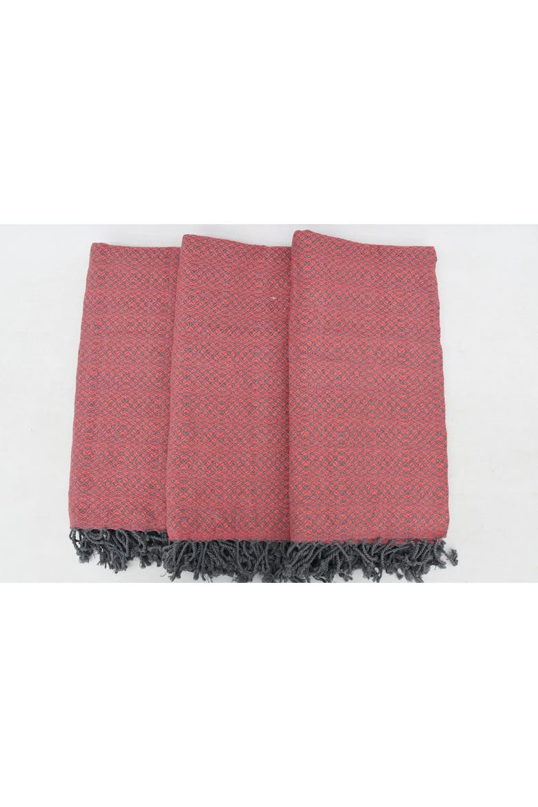 Ian Throw Blanket/Towel, Alternate, color, Red