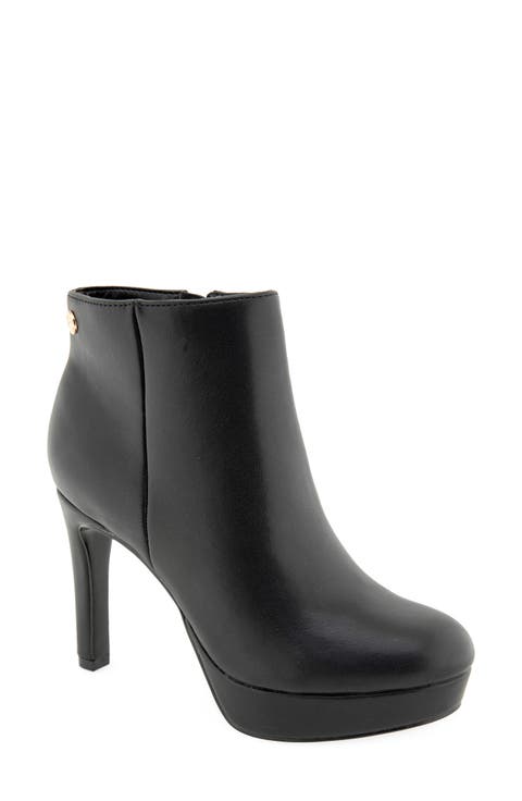 Jeanne Faux Leather Boot