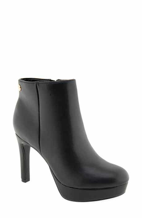 Jeanne Faux Leather Boot