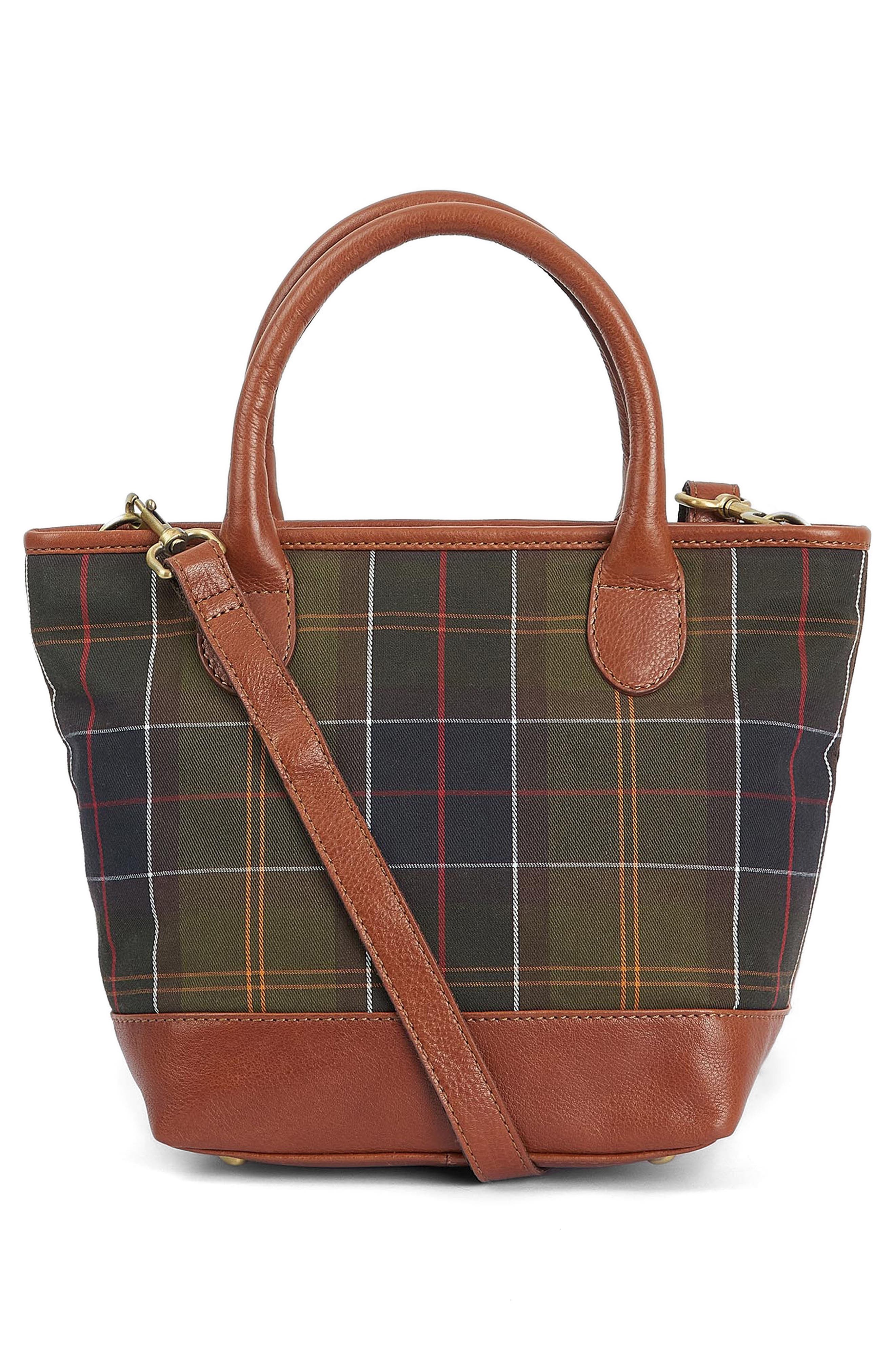 Barbour Katrine Tartan Tote, Alternate, color, 