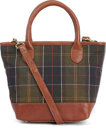 Barbour Plaid Canvas Tote & Purse - 2 bags for the price selling of 1!