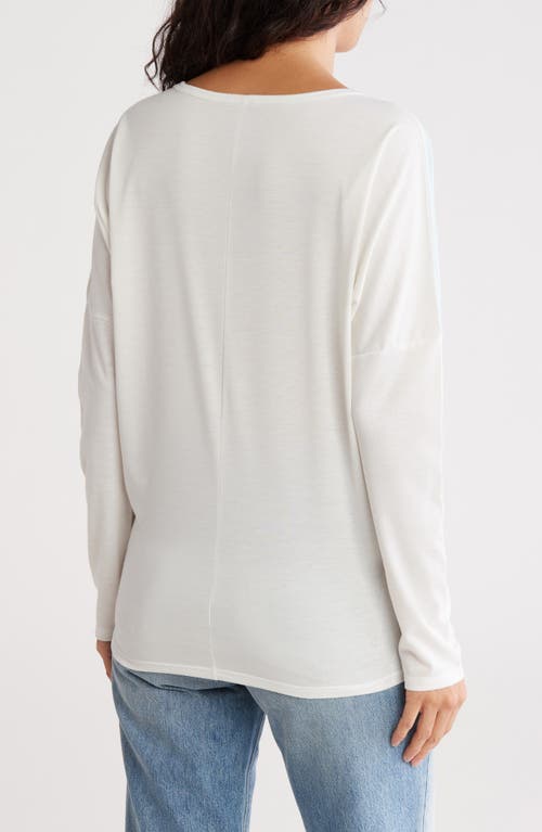 Go Couture V-neck Dolman Sleeve Sweater