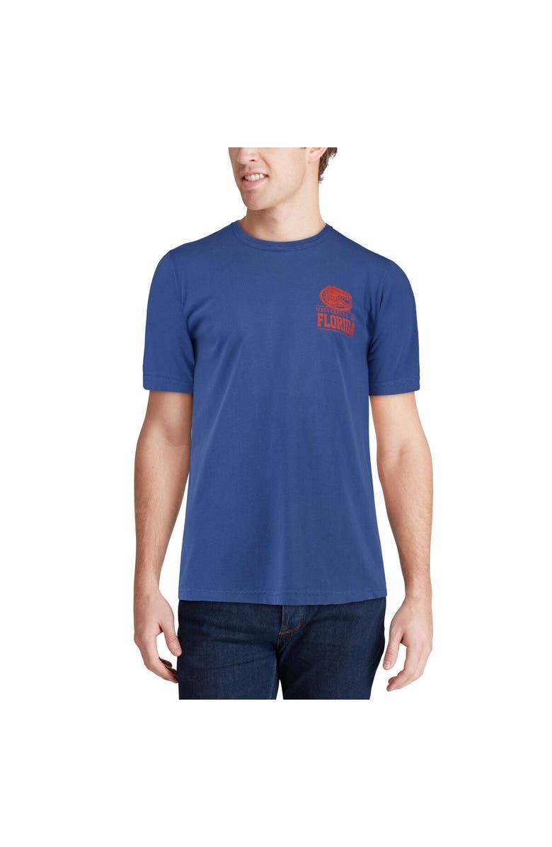 IMAGE ONE Men's Royal Florida Gators Comfort Colors Campus Icon T-Shirt, Alternate, color, 