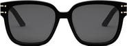 DIOR 'DiorSignature S7F 58mm Square Sunglasses