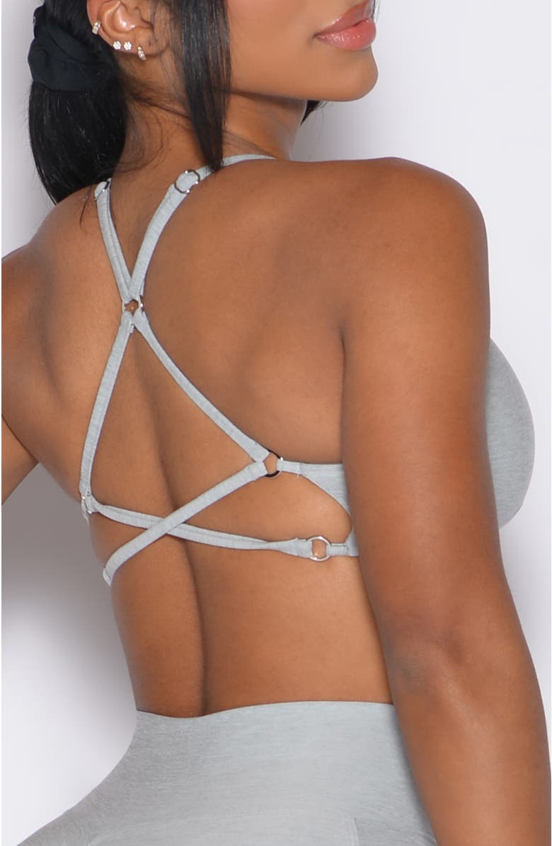 Bombshell Sportswear Lift Luxe Sports Bra, Alternate, color, Light Cloud