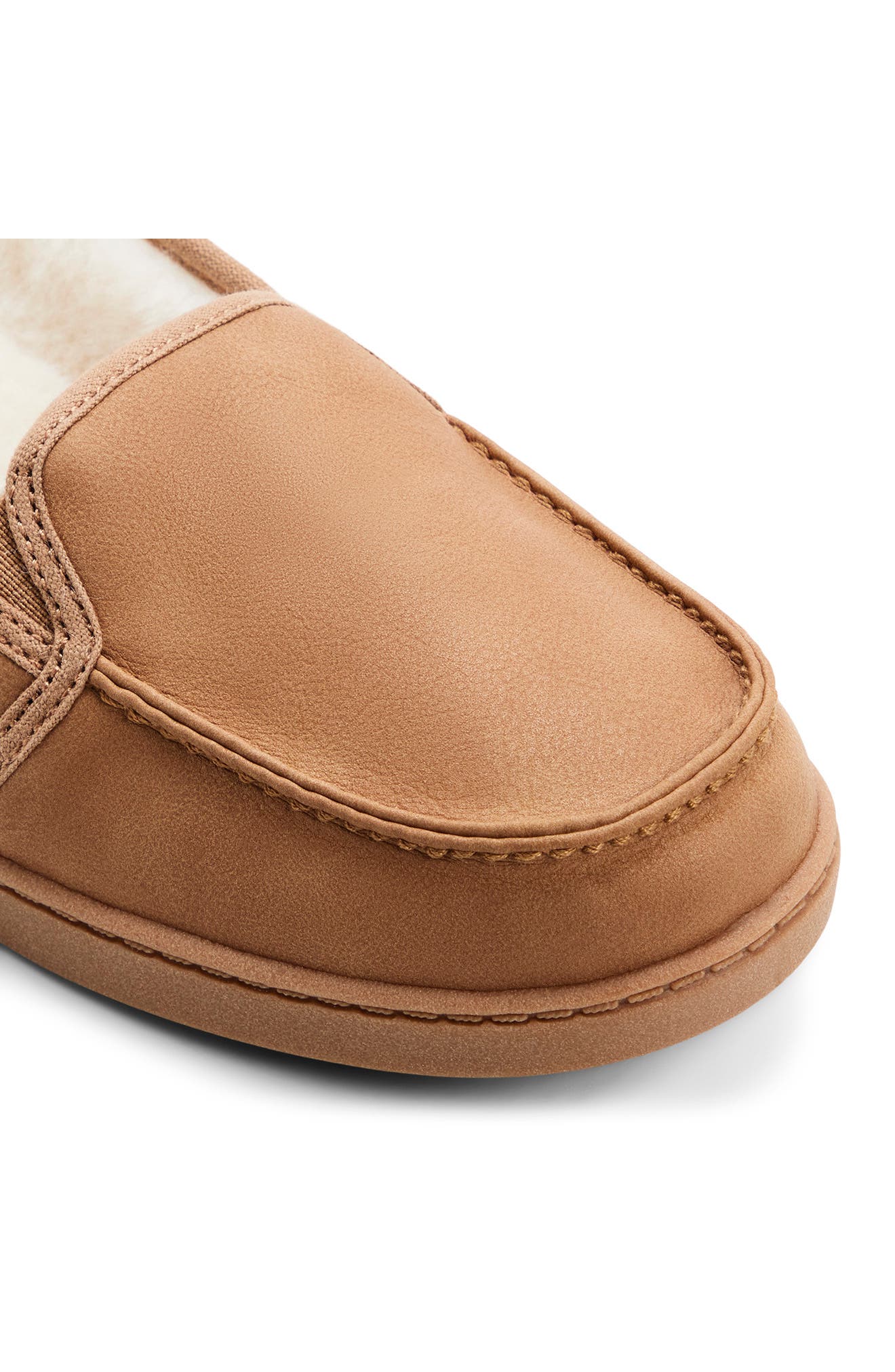 Minnow Faux Shearling Lined Mule, Alternate, color, TAN