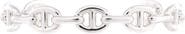 Pre-Owned Hermes Chaine d'Ancre Enchainee Cuff Bracelet Sterling Silver Medium