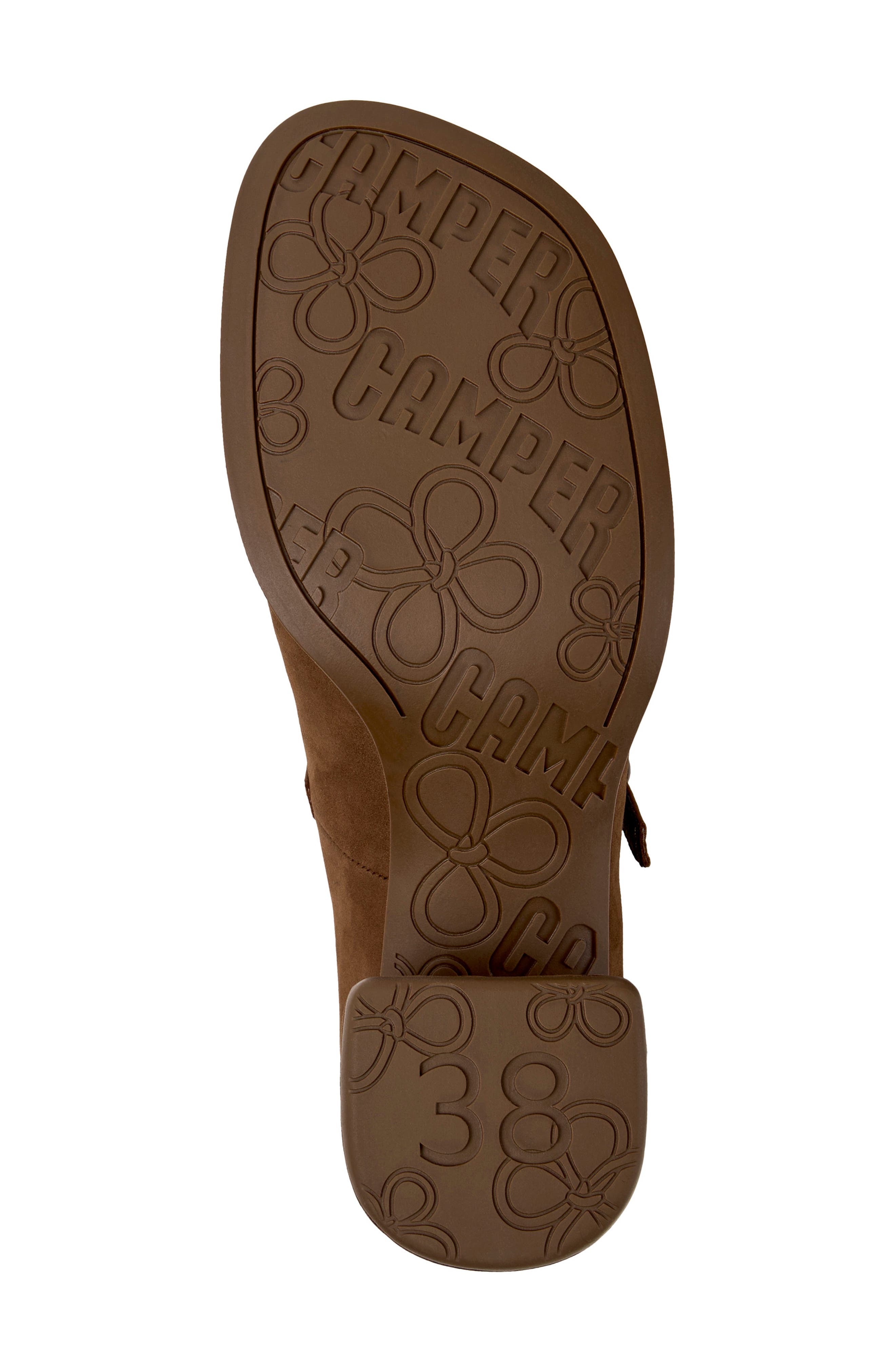 Kora Leather Mary Jane, Alternate, color, MEDIUM BROWN
