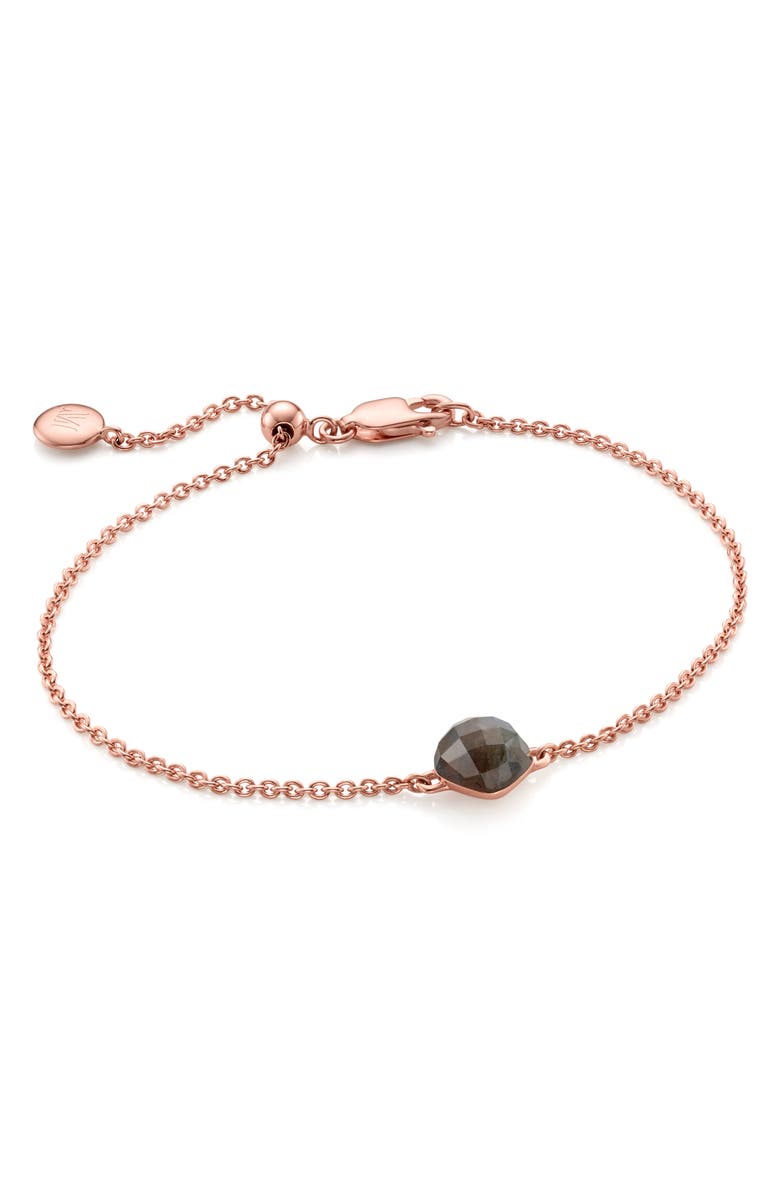 Monica Vinader Nura Mini Nugget Bracelet, Main, color, 