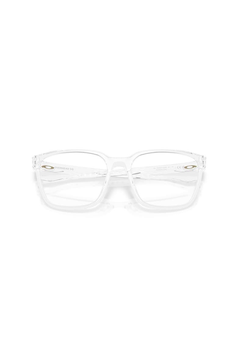 56mm Rectangle optical glasses, Alternate, color, Transparent