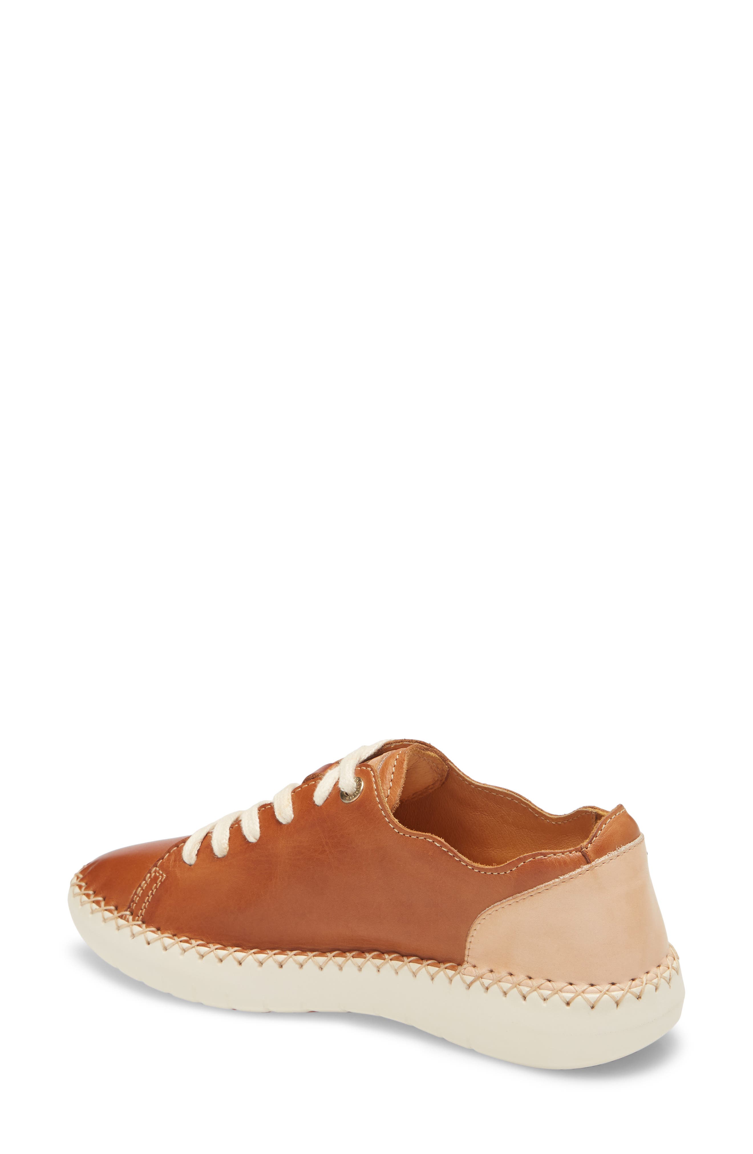 Mesina Low Top Sneaker, Alternate, color, BRANDY LEATHER
