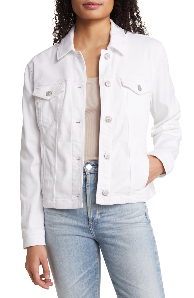 Tommy Bahama Leila Denim Jacket, Main, color, 