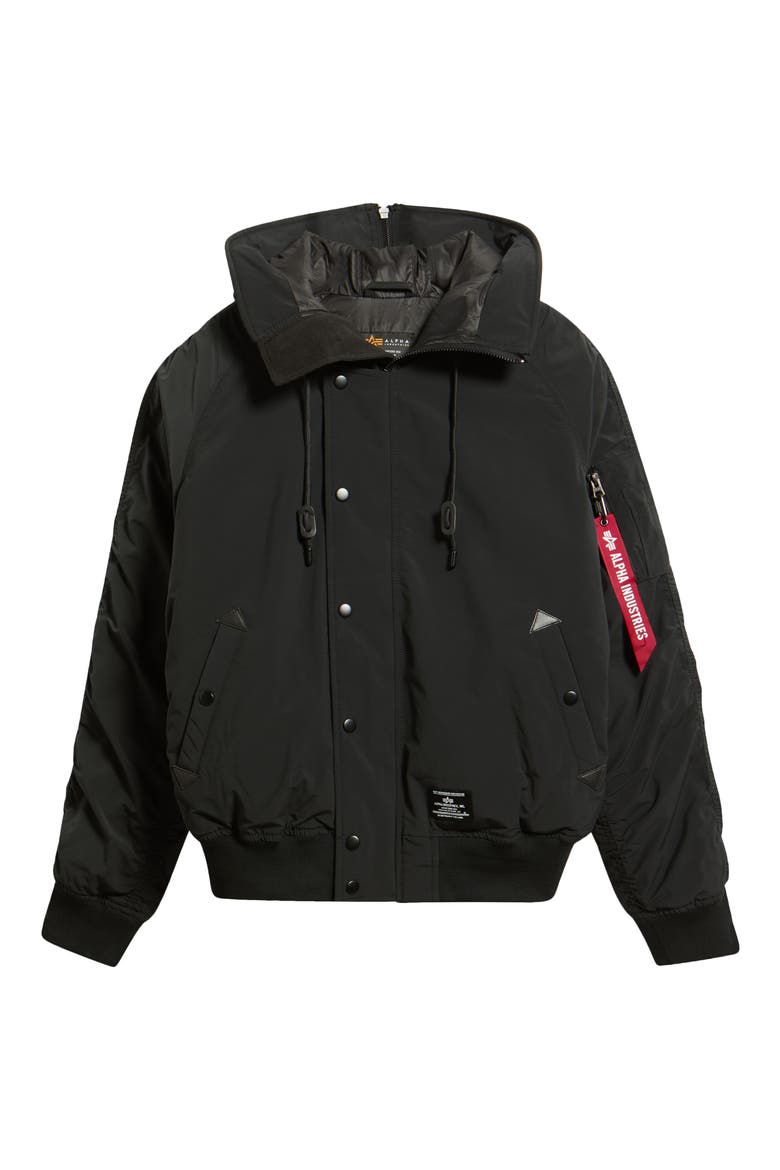 N-2B Altitude Parka, Main, color, BLACK