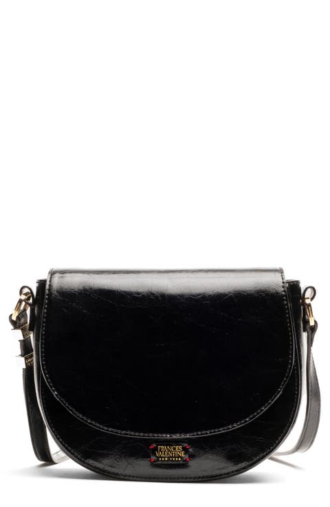 Mini Ellen Leather Crossbody Bag