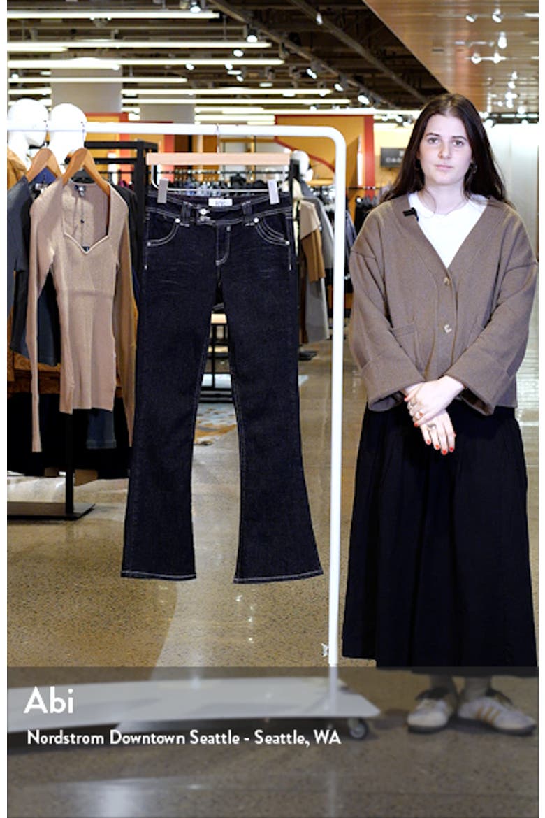 Brooke Low Rise Flare Jeans video